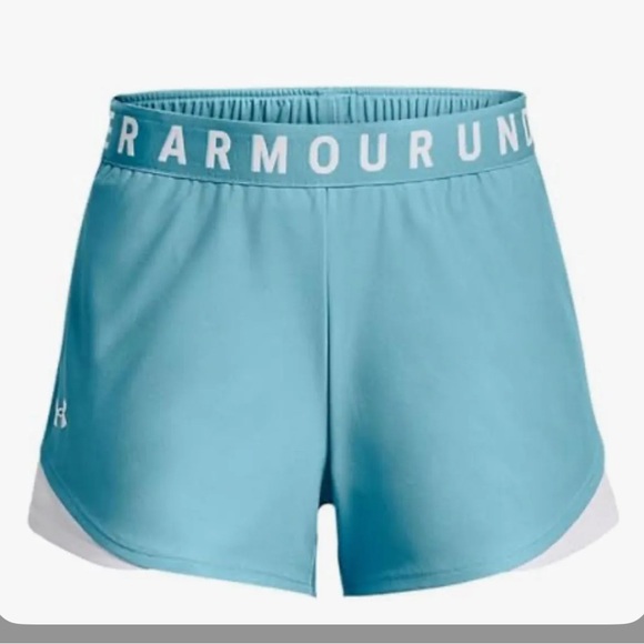 Under Armour Pants - NWT-Under Armour Women's Light Blue Athletic Shorts